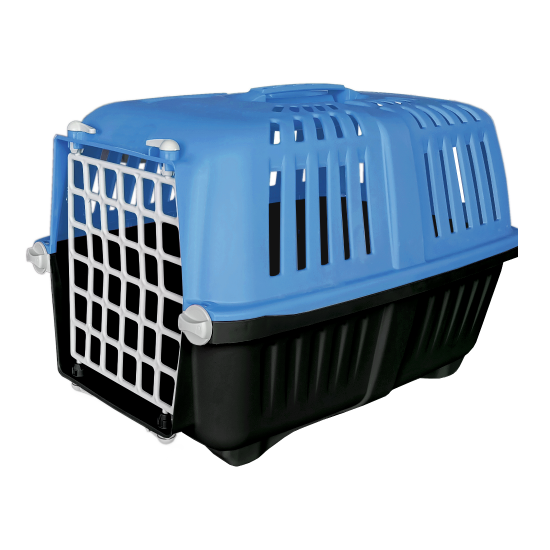 Markapet Sert Plastik Kedi Köpek Taşıma Çantası 28 X 44 X 32 cm Mavi