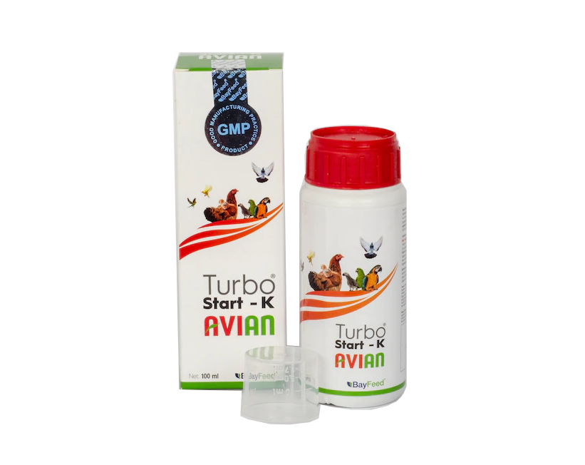 Turbo Start K Avian Kuşlar için Premium Vitamin + Mineral 100 ml