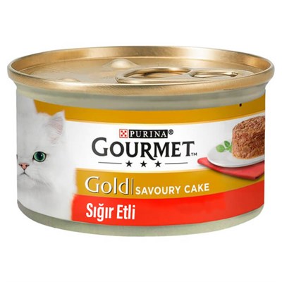 Purina Gourmet Gold Savoury Cake Sığır Etli 85 gr
