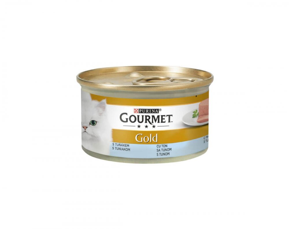 Purina Gourmet Gold Kıyılmış Ton Balıklı Kedi Konservesi 85 gr