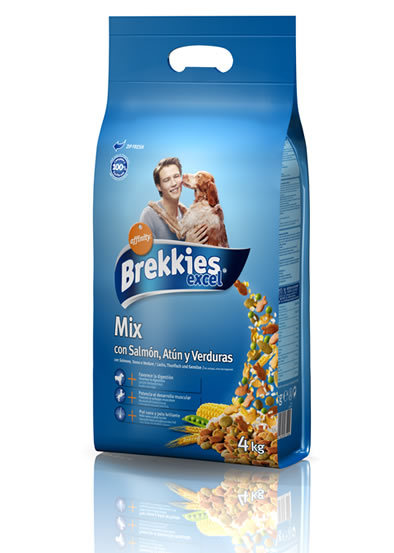 Brekkies Mix Fish Yetişkin Köpek Maması 4 Kg