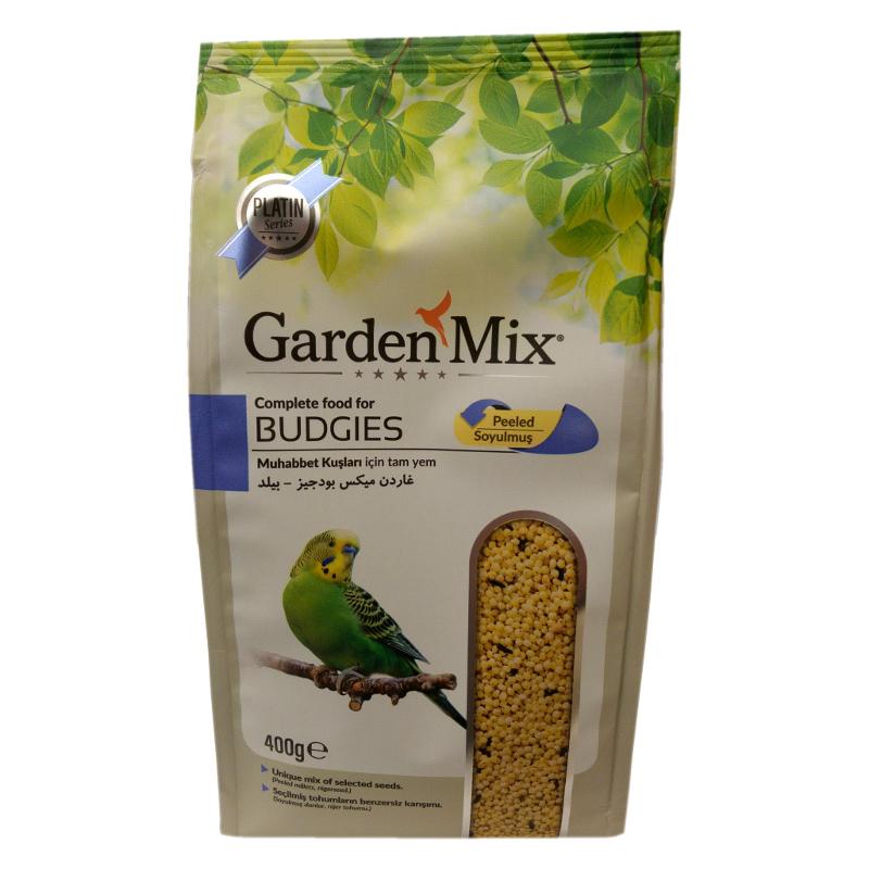 Gardenmix Platin Seri Soyulmuş Muhabbet Kuş Yemi 400 gr