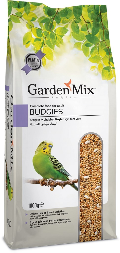 Gardenmix Platin Yetişkin Muhabbet Kuşu Yemi 1 kg