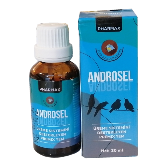 Pharmax Androsel  Kuş Üreme Sistemi Desteği 30 ml