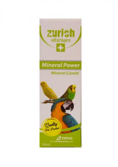 Zurich Kuşlar Mineral Power 30 ml