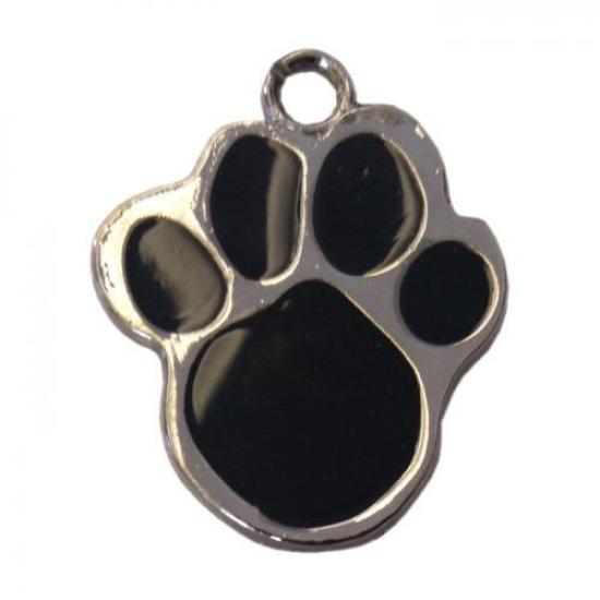 Patili Kedi Köpek İsimlik Aksesuar 2 cm Siyah