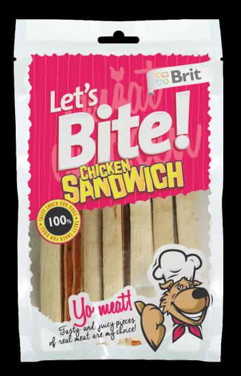 Brit Lets Bite Chicken Tavuklu Tahılsız Köpek Ödülü 80 gr