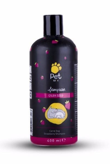 Pet Love Kedi ve Köpek Şampuanı Çilek Özlü 400 ml