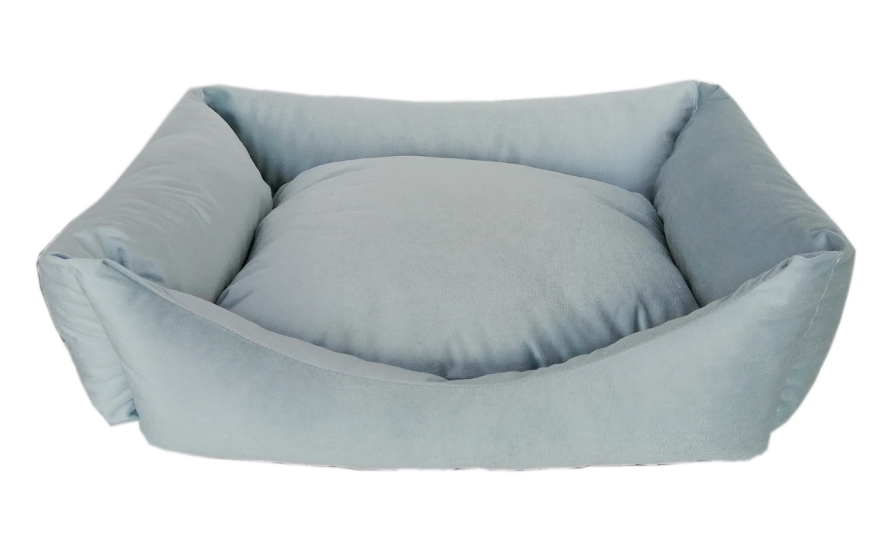 Markapet Tay Tüyü Yumuşak Köpek Yatağı Medium 50*60 cm Turkuaz