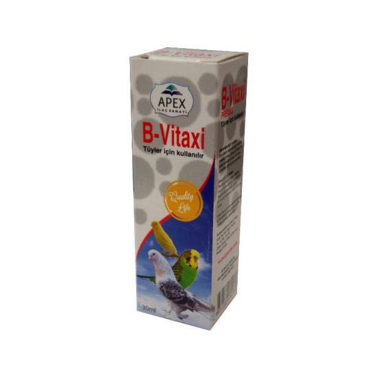 Apex B-Vitax B Vitamini Tüyler İçin 30 ml