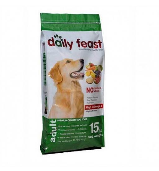 Daily Feast Etli ve Somon Balıklı Yetişkin Köpek Maması 15 kg