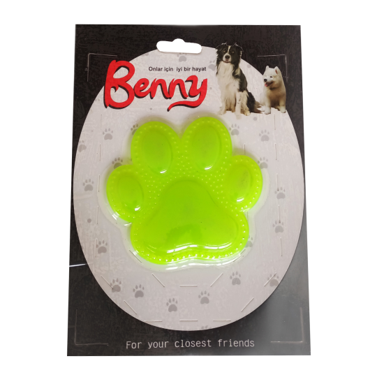 Benny Köpek Oyuncağı Pati 9,5 x 9 cm Sarı