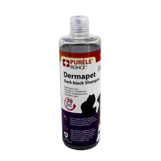 Purele Dermapet Siyah Irk Kedi Ve Köpek İçin Dermatolojik Etkili Kremli Şampuan