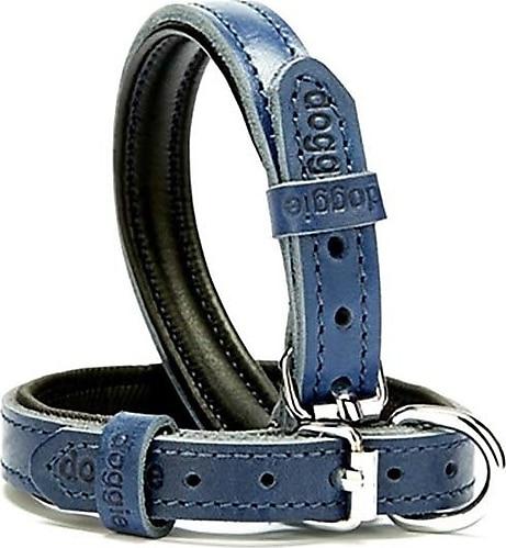 Doggie Comfort Deri Köpek Boyun Tasması 1,5x 25-33 cm Mavi