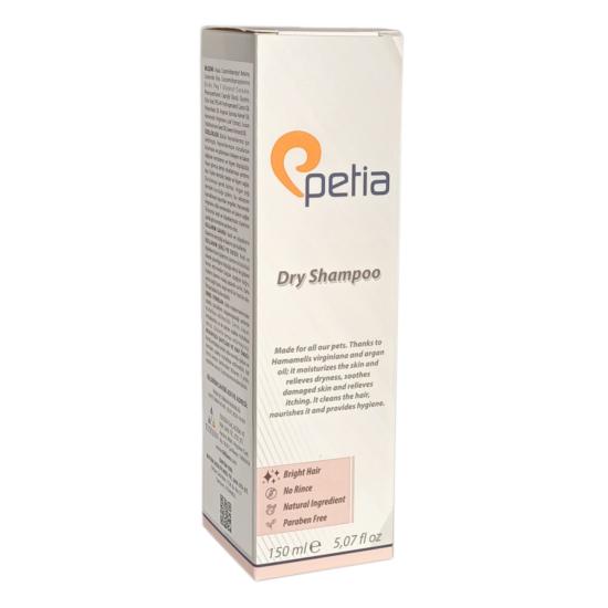 Petia Paw Dry Shampoo Doğal Kedi Ve Köpek Kuru Köpük Şampuanı 150 ml