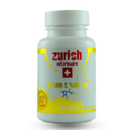 Zurich Ascor-C Kedi Vitamini 125 Tablet