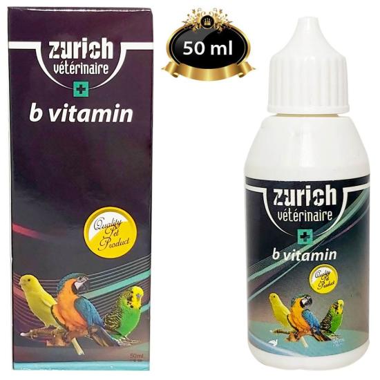 Zurich Kuşlar İçin B vitamini 50 ml